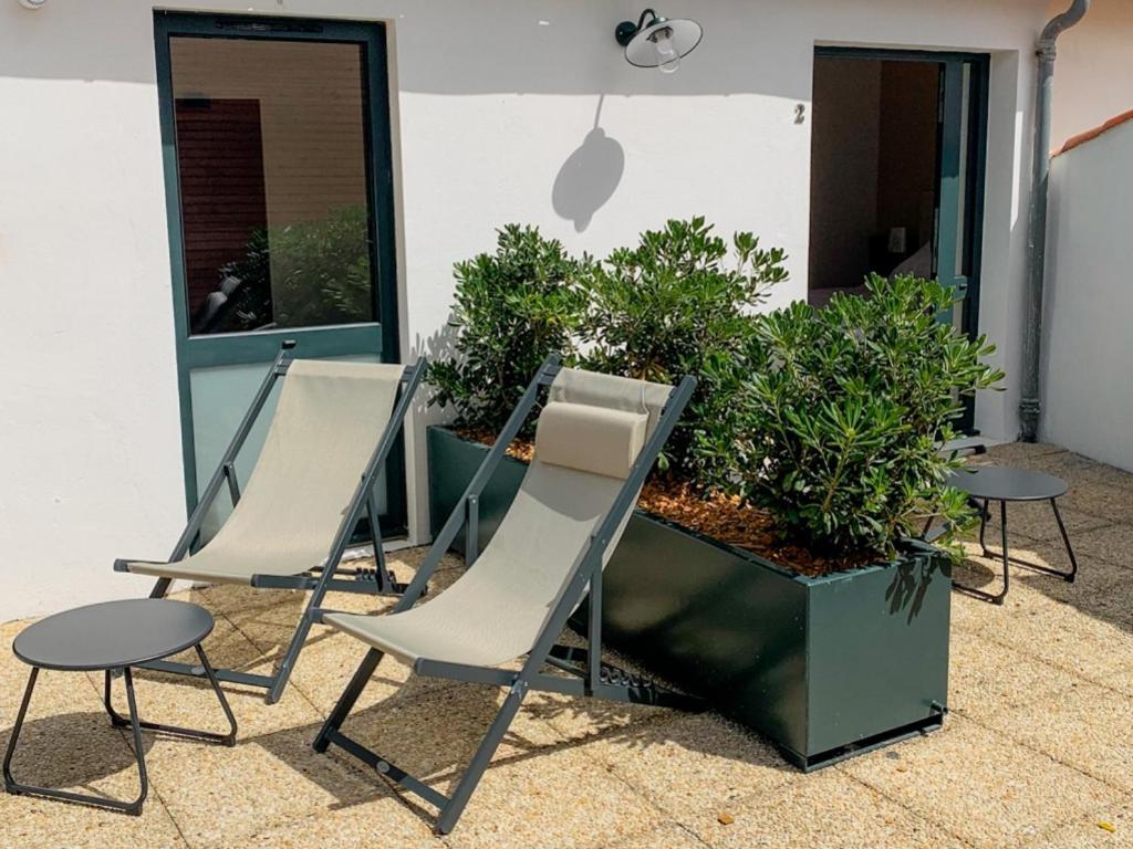 Hotel Les Mouettes La Couarde-sur-Mer Kültér fotó
